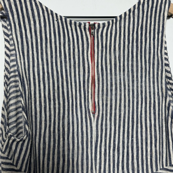 W5 striped tunic length tank top lightweight knit material boho flowy XL - Picture 9 of 9
